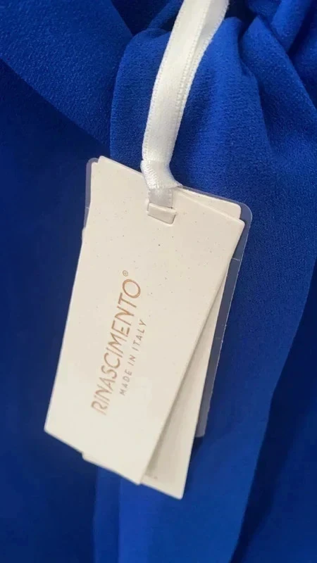 Vestido azul nuevo Rinascimento S – photo 3